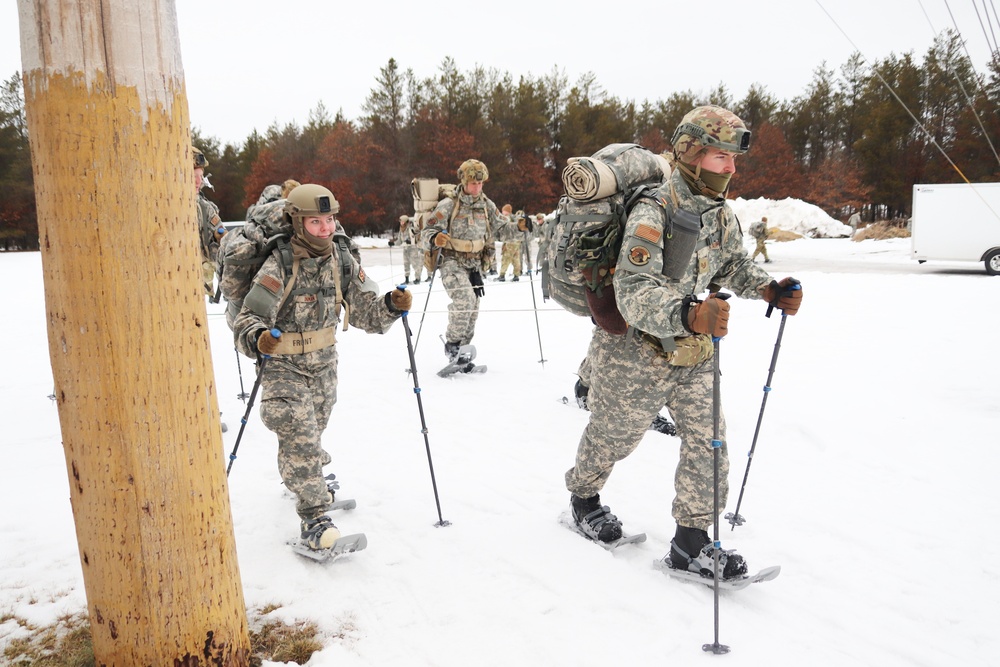 Airmen train in cold-weather tactics, skills at Fort McCoy