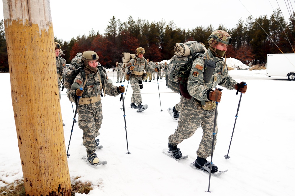 Airmen train in cold-weather tactics, skills at Fort McCoy