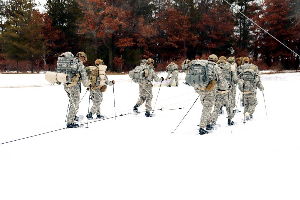 Airmen train in cold-weather tactics, skills at Fort McCoy