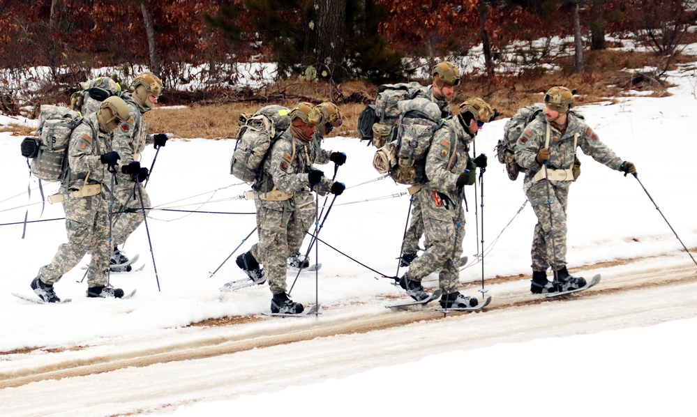 Airmen train in cold-weather tactics, skills at Fort McCoy