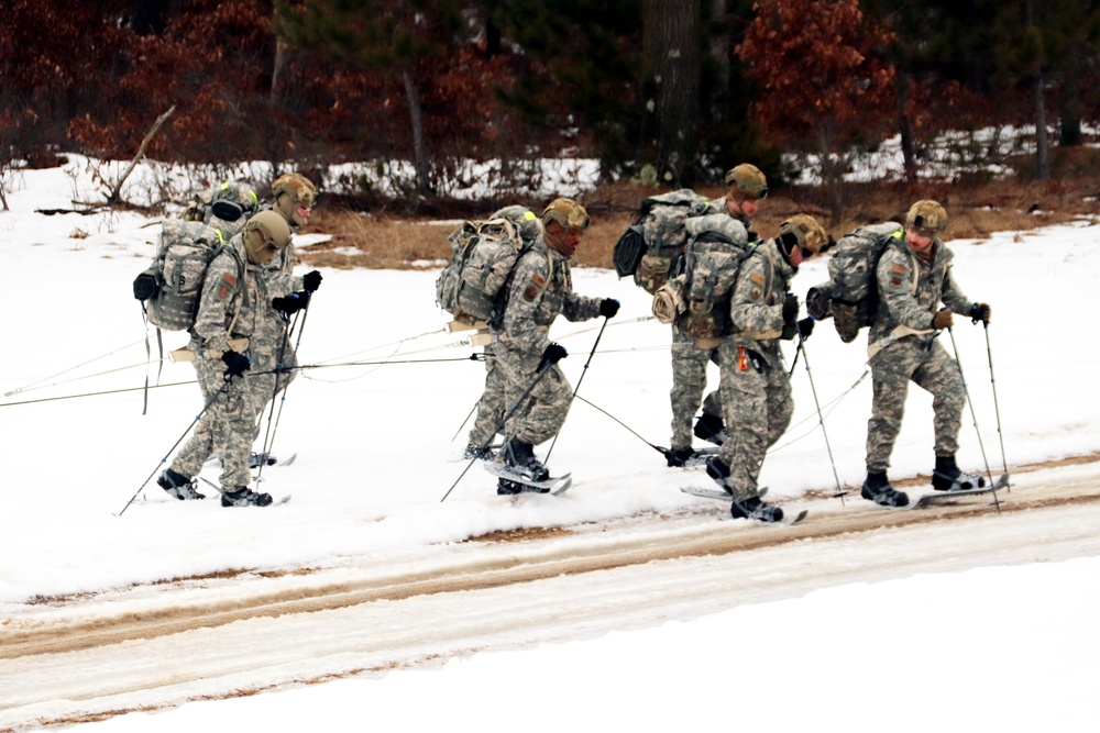 Airmen train in cold-weather tactics, skills at Fort McCoy