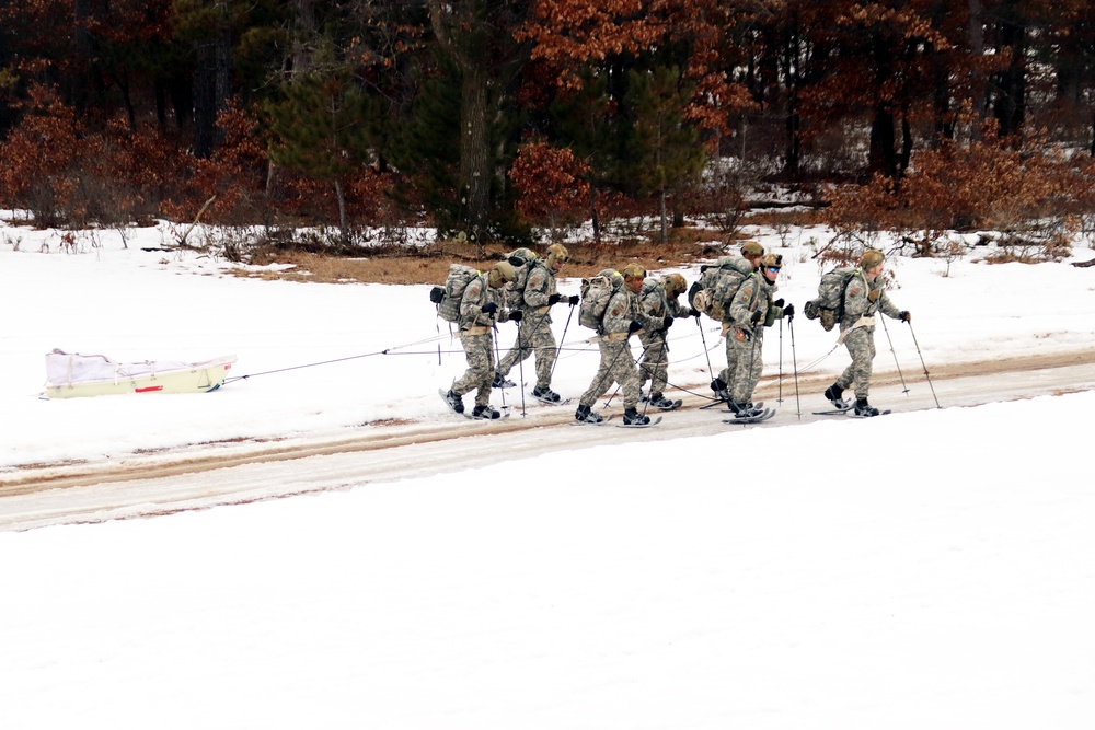 Airmen train in cold-weather tactics, skills at Fort McCoy