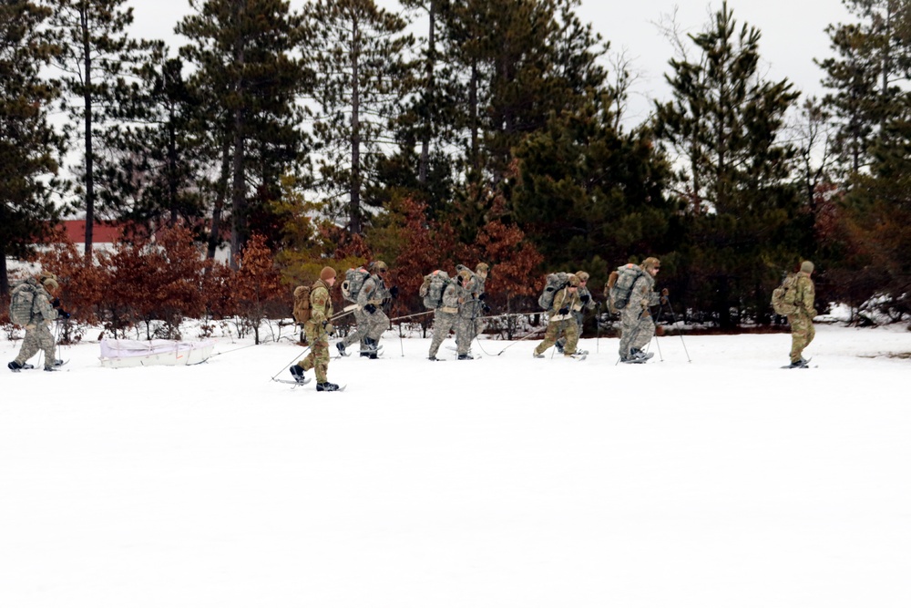 Airmen train in cold-weather tactics, skills at Fort McCoy