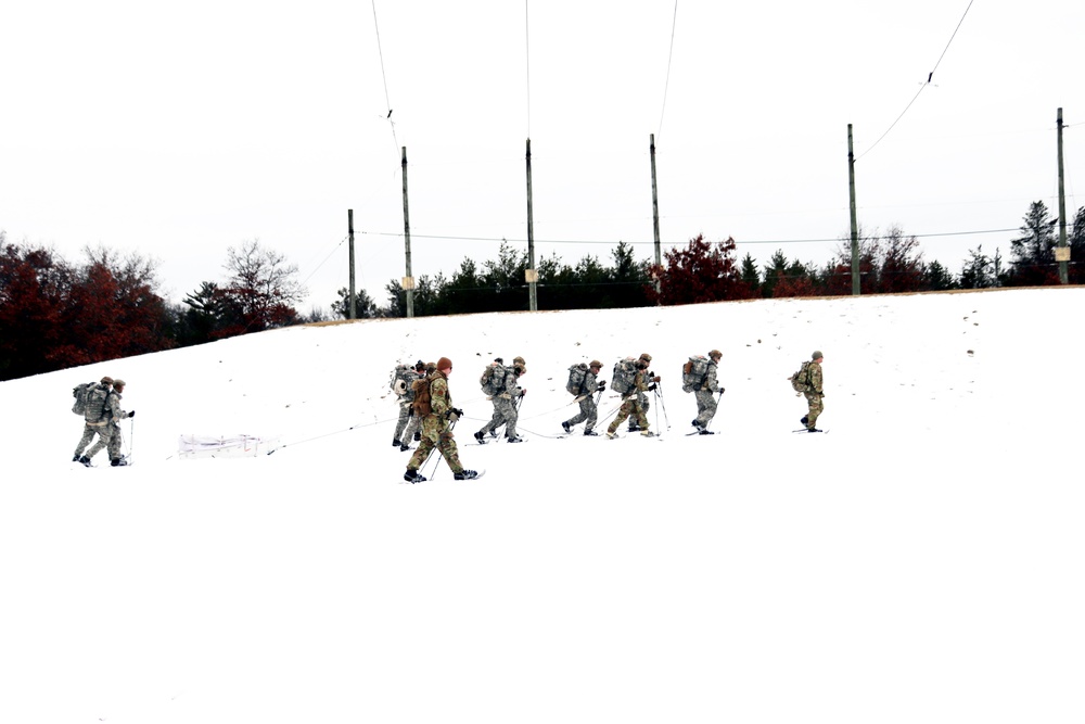 Airmen train in cold-weather tactics, skills at Fort McCoy