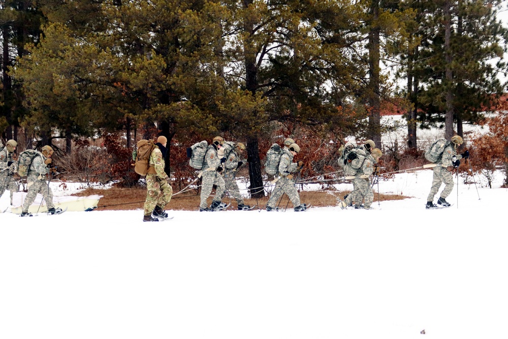 Airmen train in cold-weather tactics, skills at Fort McCoy