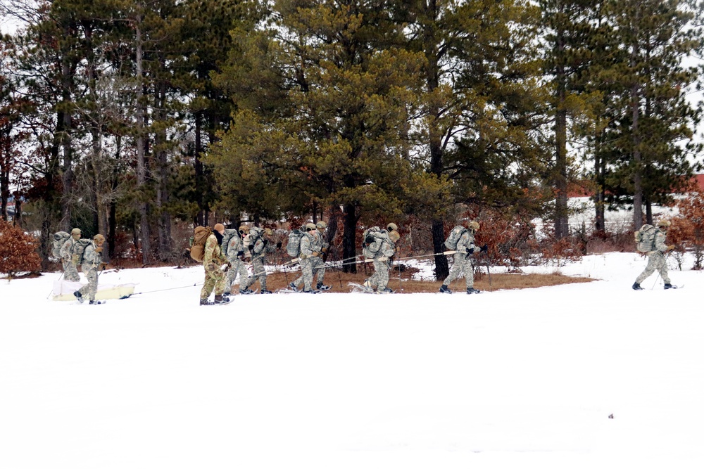 Airmen train in cold-weather tactics, skills at Fort McCoy