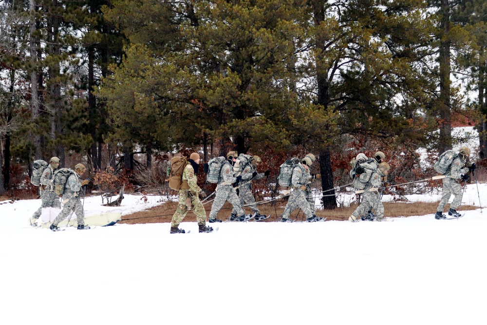 Airmen train in cold-weather tactics, skills at Fort McCoy