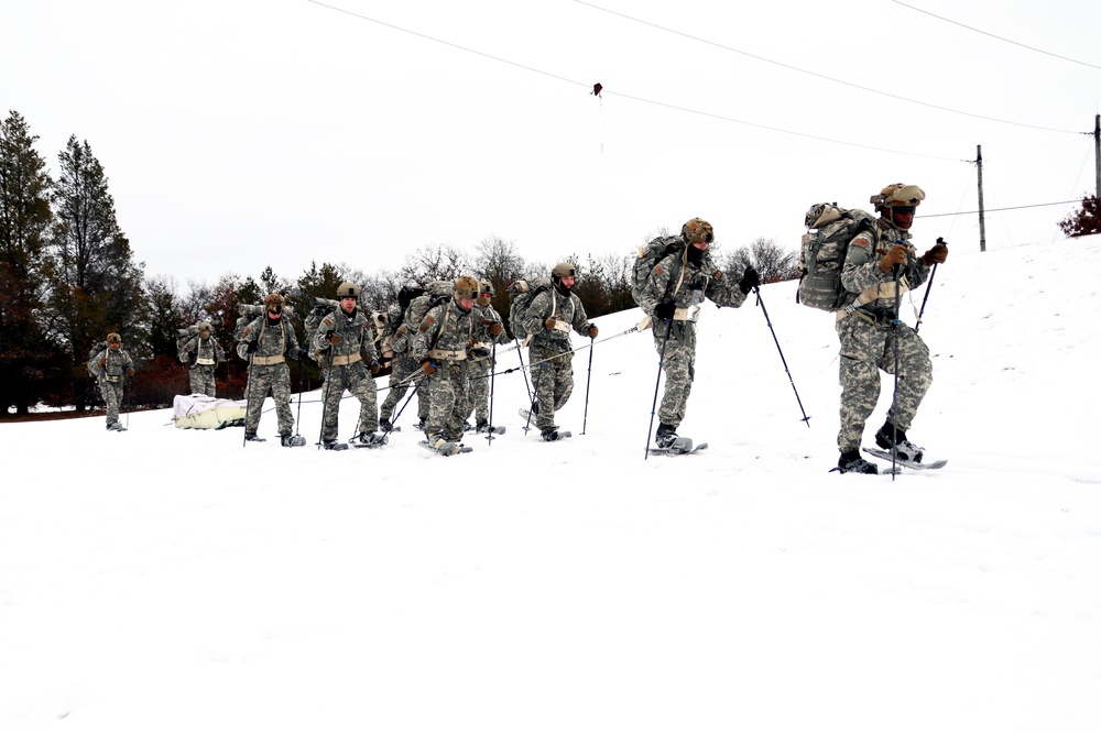 Airmen train in cold-weather tactics, skills at Fort McCoy