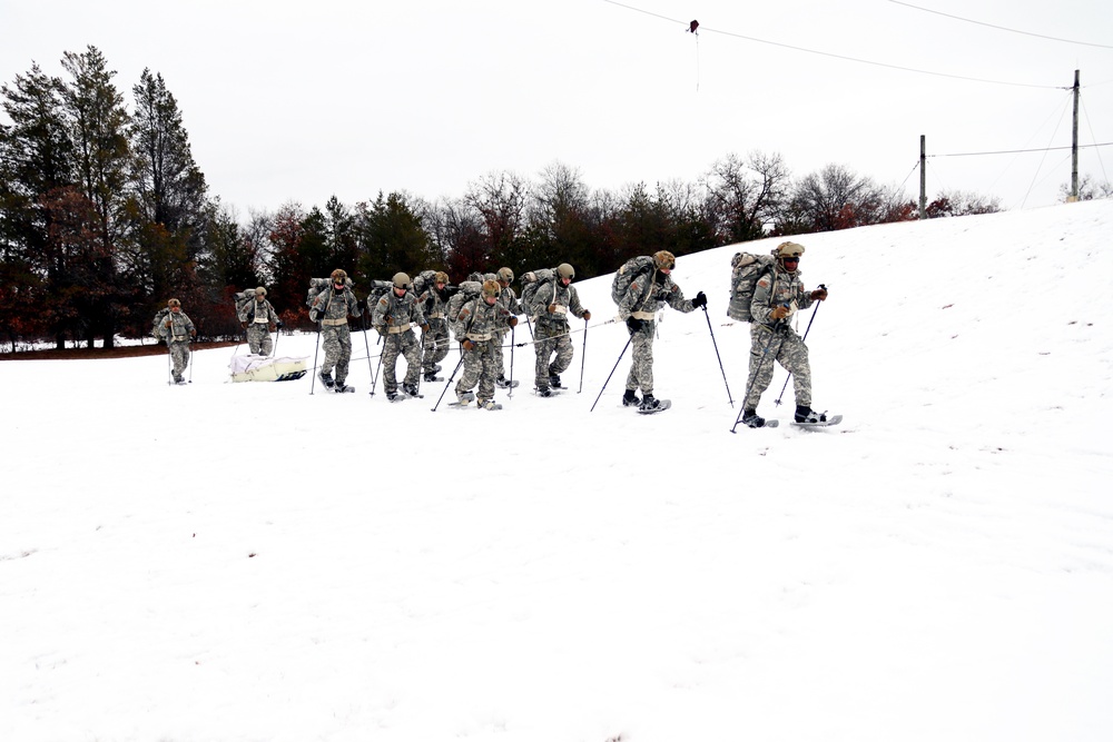 Airmen train in cold-weather tactics, skills at Fort McCoy