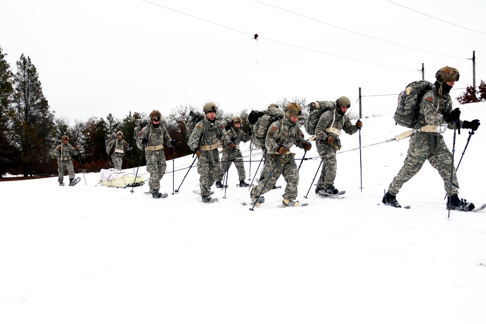 Airmen train in cold-weather tactics, skills at Fort McCoy