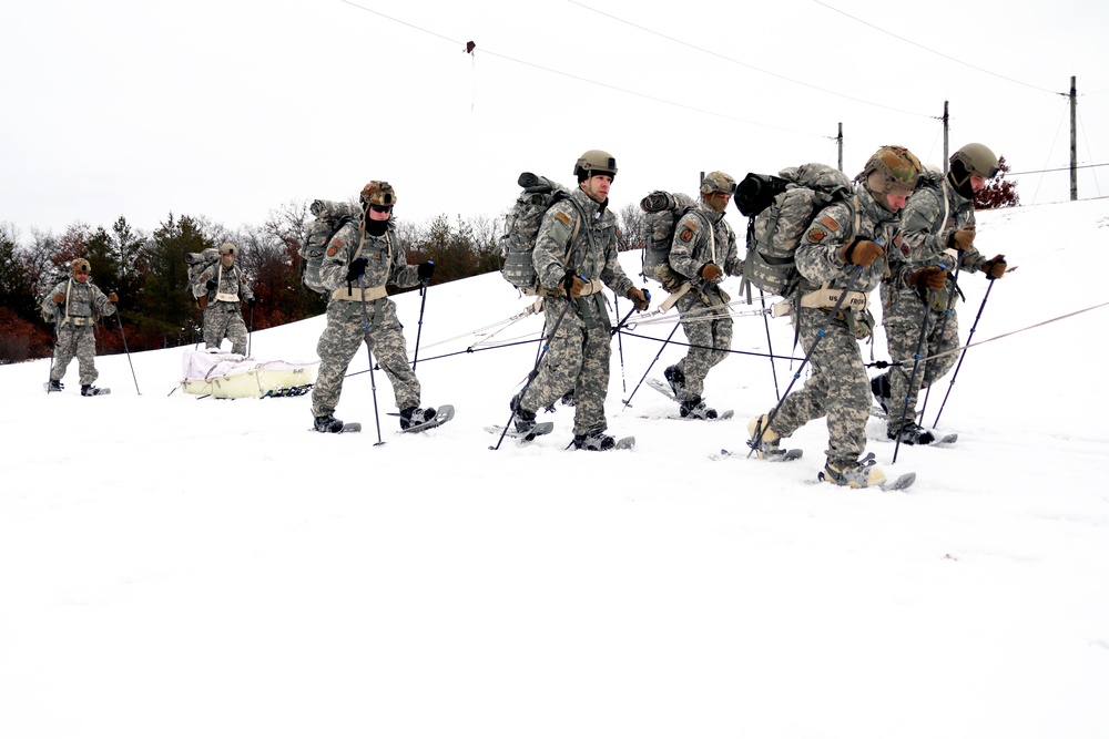 Airmen train in cold-weather tactics, skills at Fort McCoy