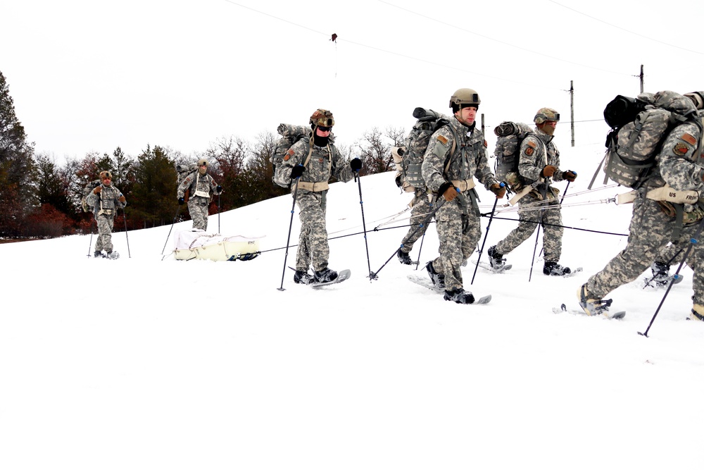 Airmen train in cold-weather tactics, skills at Fort McCoy