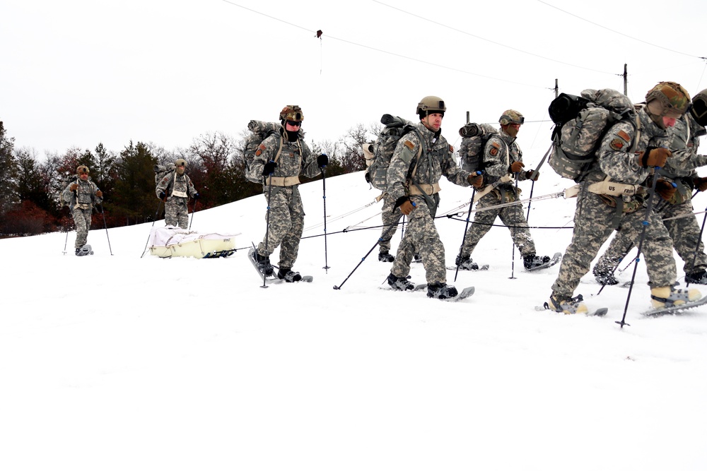 Airmen train in cold-weather tactics, skills at Fort McCoy