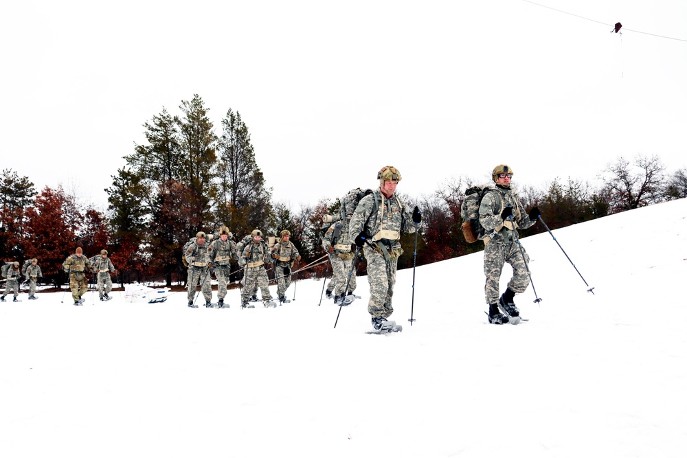 Airmen train in cold-weather tactics, skills at Fort McCoy