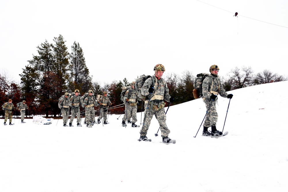 Airmen train in cold-weather tactics, skills at Fort McCoy