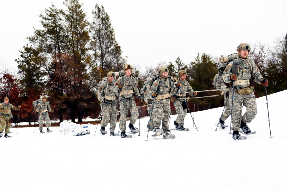 Airmen train in cold-weather tactics, skills at Fort McCoy