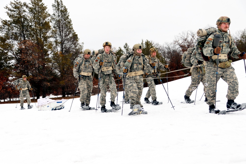 Airmen train in cold-weather tactics, skills at Fort McCoy