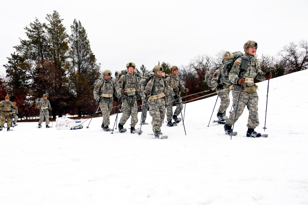 Airmen train in cold-weather tactics, skills at Fort McCoy