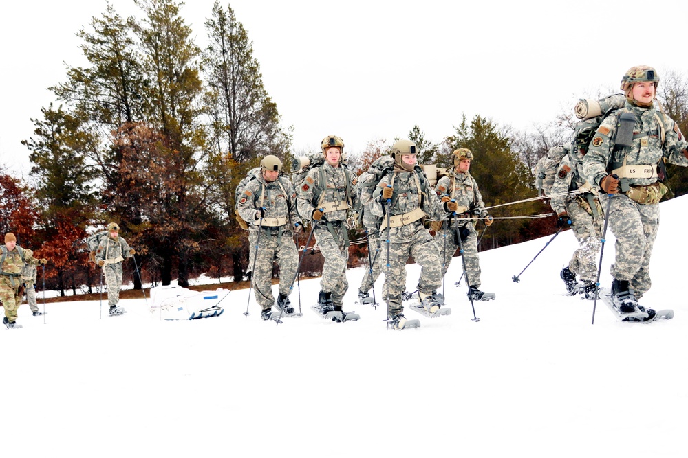 Airmen train in cold-weather tactics, skills at Fort McCoy