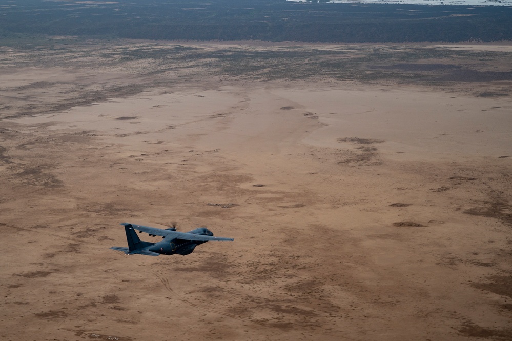 VMGR-252 Broncos fly with the French Air Force