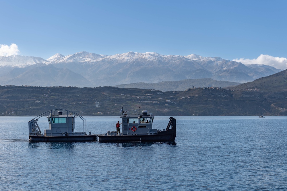 The Barrier Boats of NSA Souda Bay Port Ops