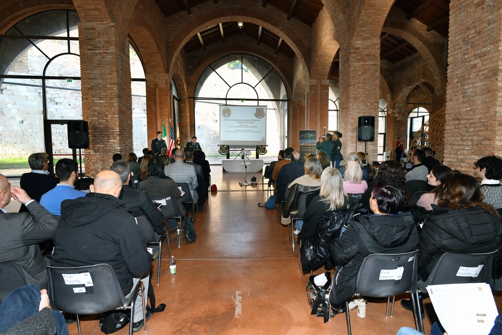 Italian businesses in Pisa learn about military contracting