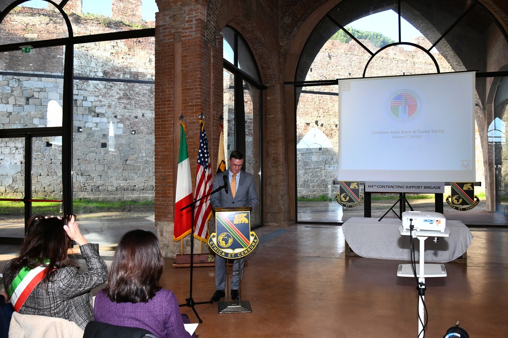 Italian businesses in Pisa learn about military contracting