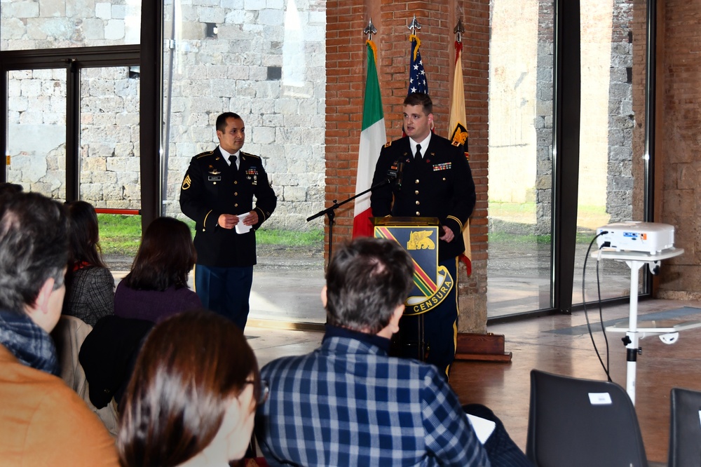 Italian businesses in Pisa learn about military contracting