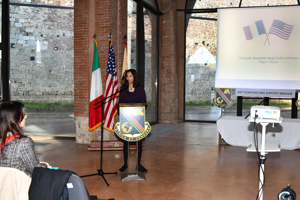 Italian businesses in Pisa learn about military contracting