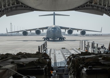 8th EAS transports vehicles, HIMARS components for bilateral exercise