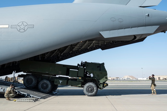 8th EAS transports vehicles, HIMARS components for bilateral exercise