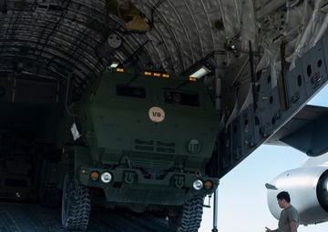 8th EAS transports vehicles, HIMARS components for bilateral exercise