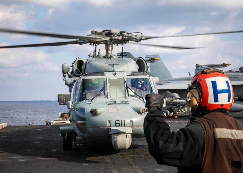 Daily Operations Aboard USS George H.W. Bush (CVN 77)