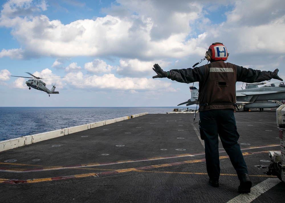 Daily Operations Aboard USS George H.W. Bush (CVN 77)