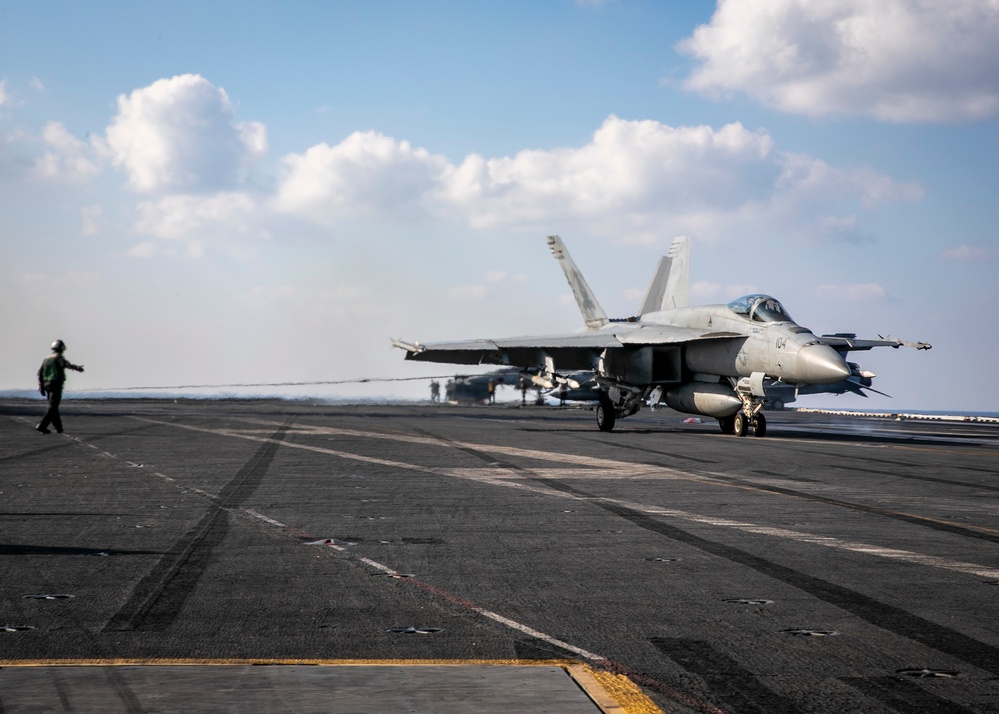 Daily Operations Aboard USS George H.W. Bush (CVN 77)