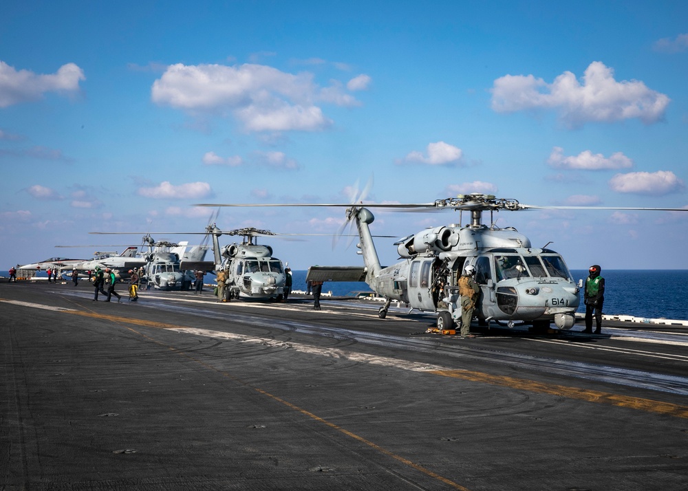 Daily Operations Aboard USS George H.W. Bush (CVN 77)