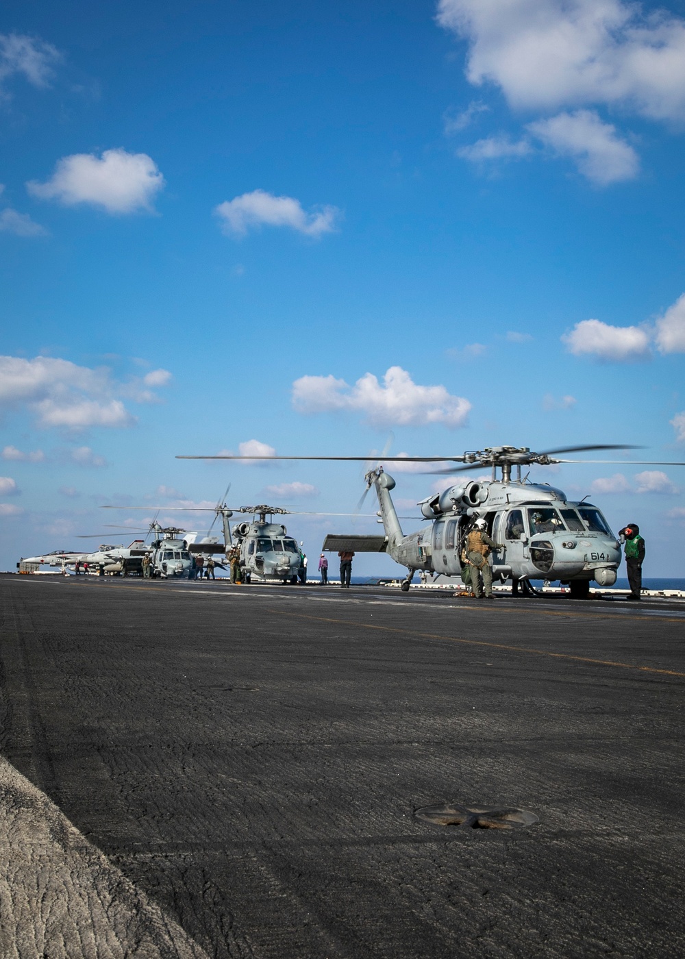 Daily Operations Aboard USS George H.W. Bush (CVN 77)
