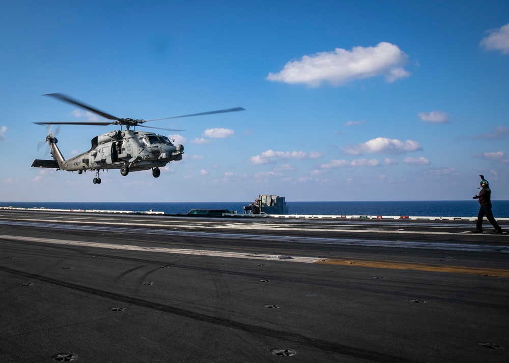 Daily Operations Aboard USS George H.W. Bush (CVN 77)