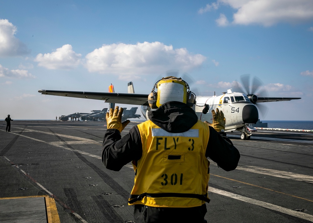 Daily Operations Aboard USS George H.W. Bush (CVN 77)