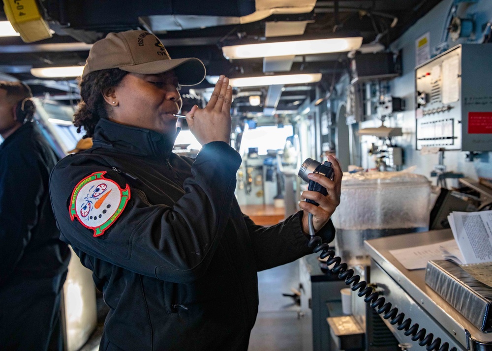 Daily Operations Aboard USS George H.W. Bush (CVN 77)