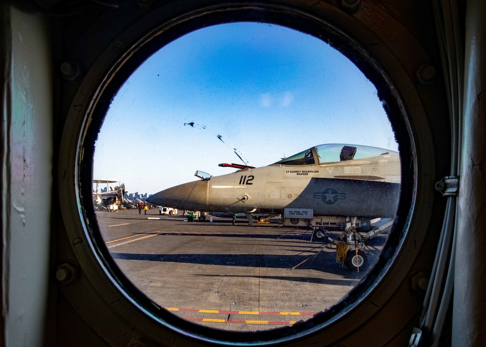 Daily Operations Onboard USS George H.W. Bush (CVN 77)