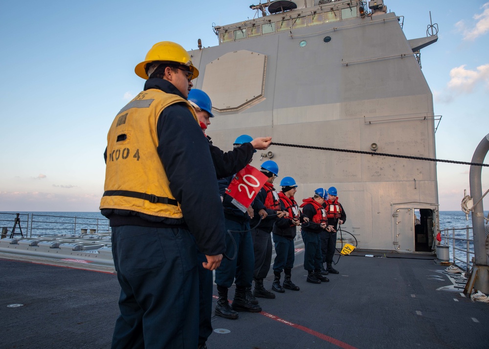 USS Leyte Gulf (CG 55) Daily Operations