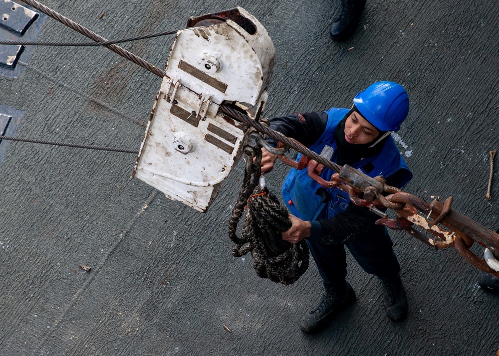 USS Leyte Gulf (CG 55) Daily Operations