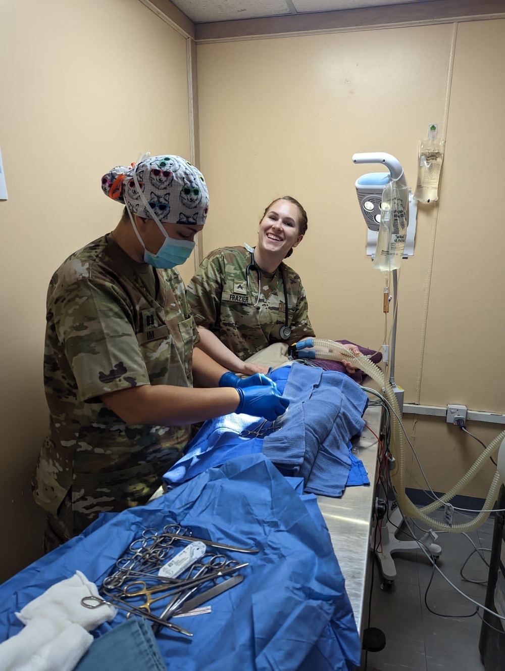 One small shop, Two major missions: 109th MDVS