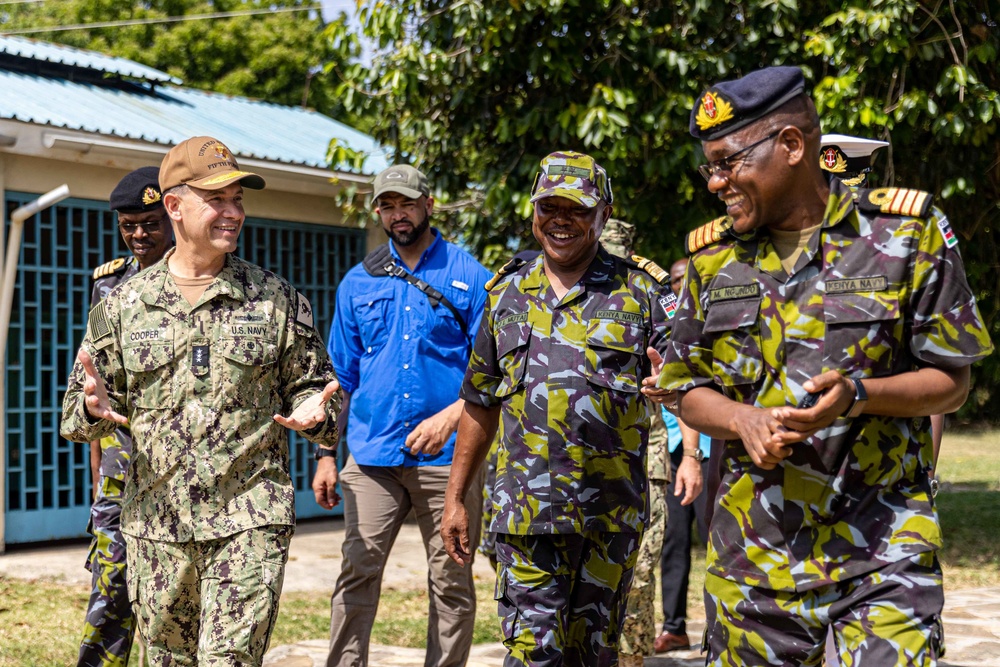 Vice Adm. Cooper visits Kenya