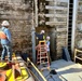 Maintenance Support Team repairing slot at Watts Bar Lock