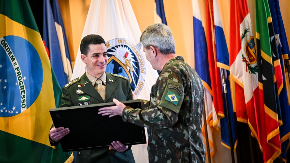 Col. Thales Alencar IADC Farewell Ceremony