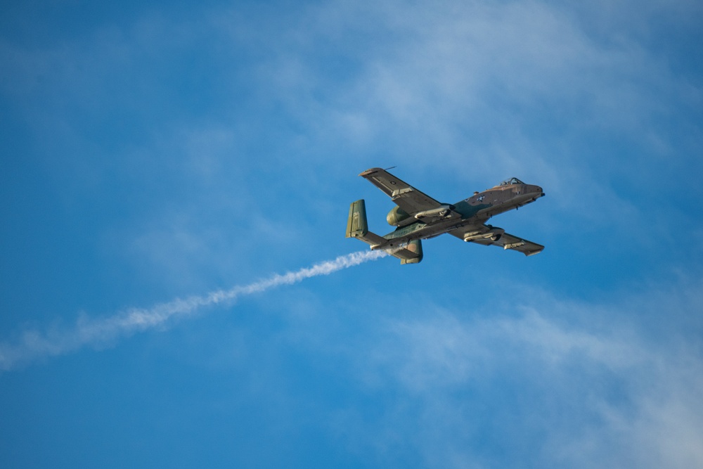 4 January A-10 Demonstration Team Practice