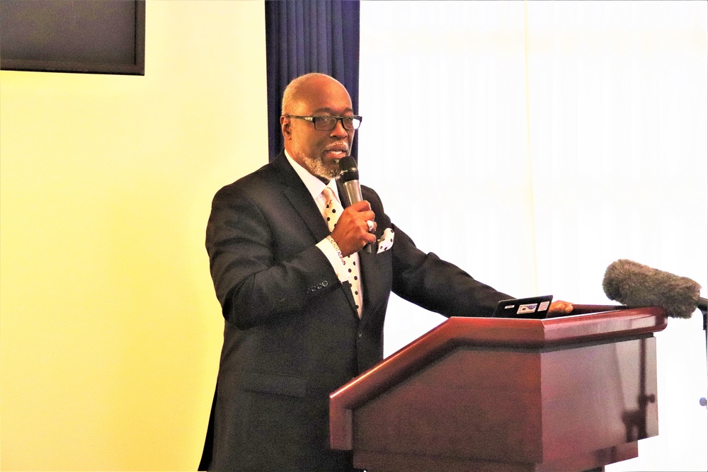 Speaker challenges all to remember principles of compassion, collaboration, courage during Fort McCoy’s 2023 MLK Jr. Day observance