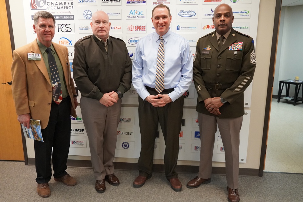 88th Readiness Division Strengthens Partnership with Livonia Chamber of Commerce